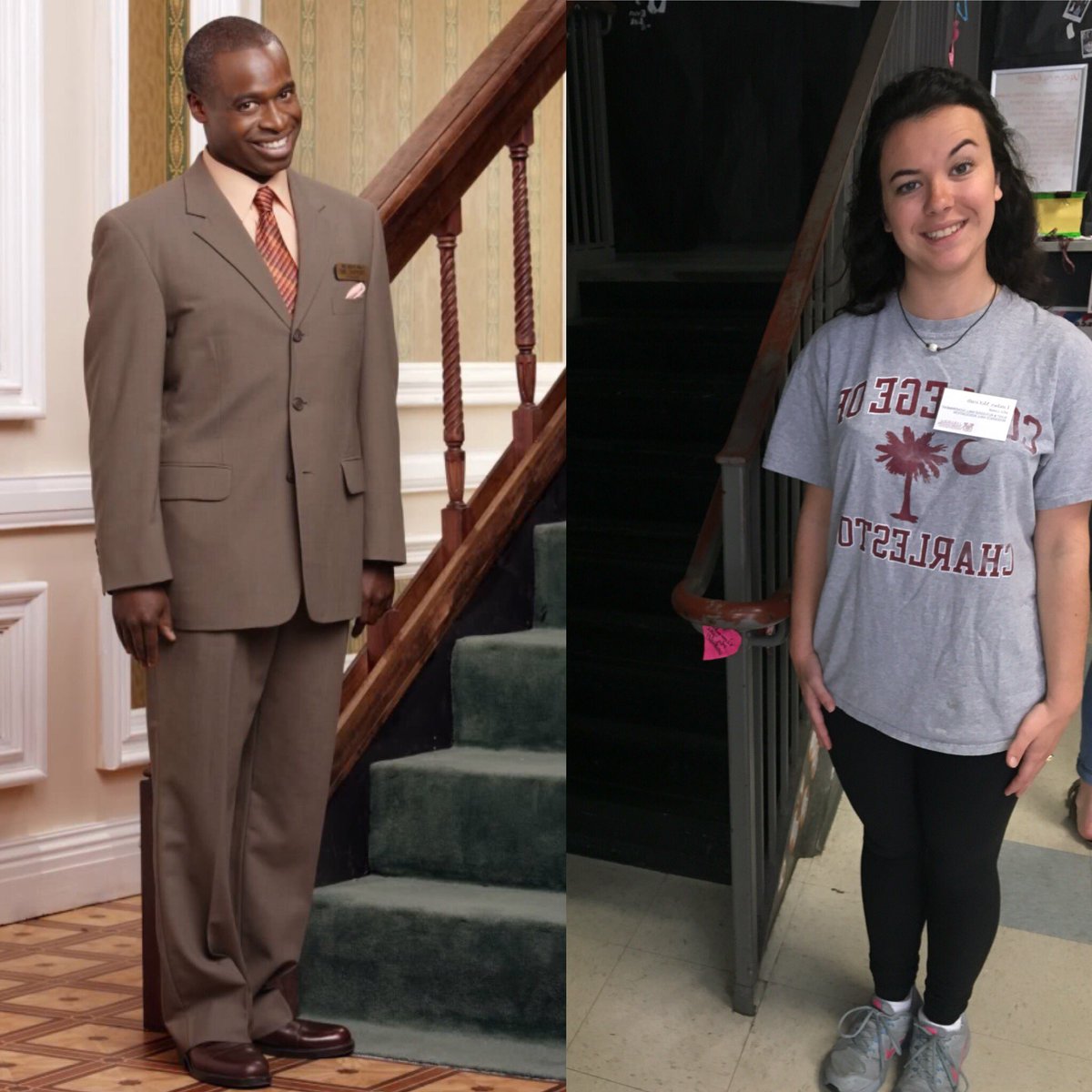 CofCRHA's tweet photo. QUIT RUNNING IN MY LOBBY! RHA officers are helping give tours in residence halls! #CofCASW2016 #HomeSweetCofc https://t.co/SZlwYVavJt