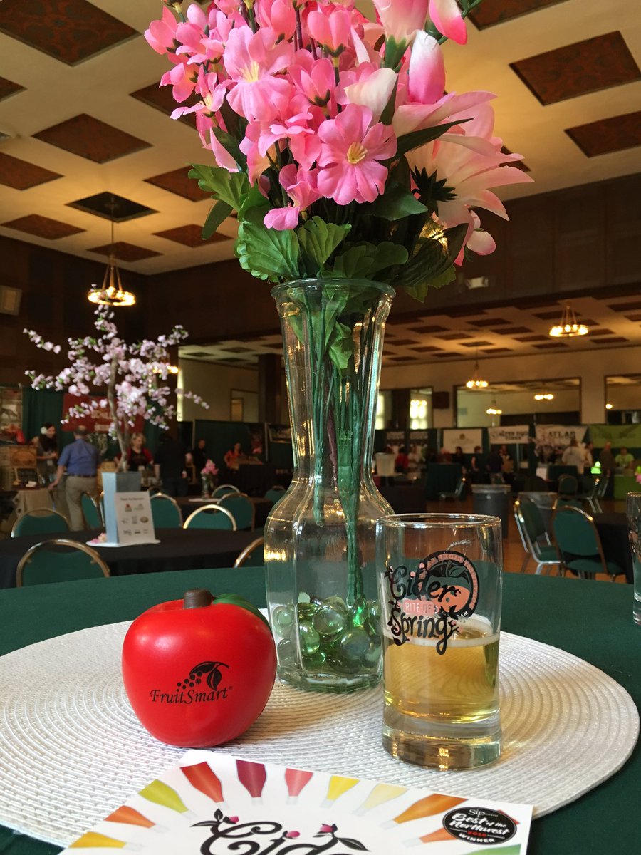 Today Cider Rite of Spring takes place at the Tiffany Center until 5:00pm. brewpublic.com/craft-cider/ci…