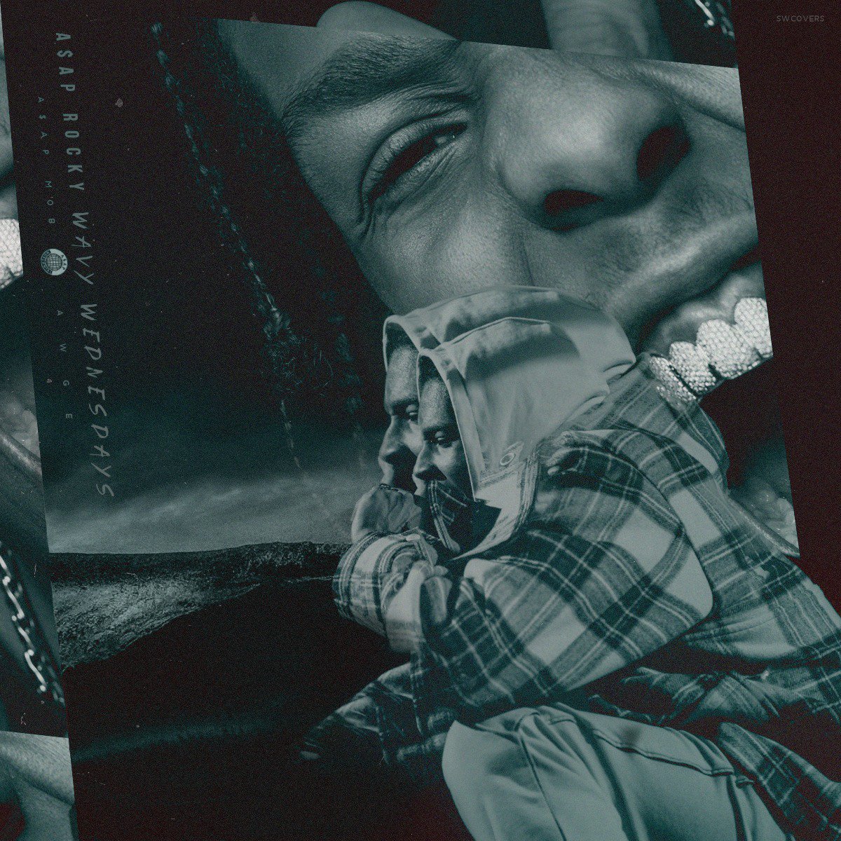 SWCovers's tweet photo. @asvpxrocky @ASAPMOB @TheCozyboys // wavy wednesdays // art by swcovers #AWGE https://t.co/PvBr2QYISB