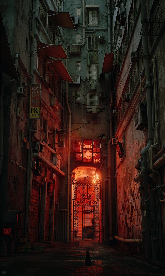 LaughingSquid's tweet photo. Video Game Where You Play a Cat Exploring Hong Kong’s Densely Populated Kowloon Walled City https://t.co/bBdnaFYMFX https://t.co/2R61boum58