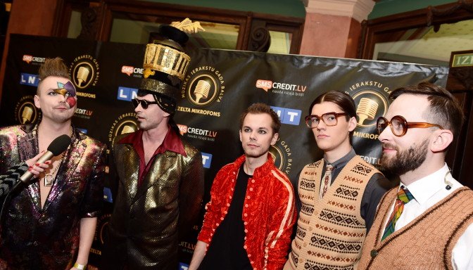 VIDEO: grupas RYGA Mārcis atklāj, vai "meikaps" viņam neliedz justies vīrišķīgi skati.es/524588