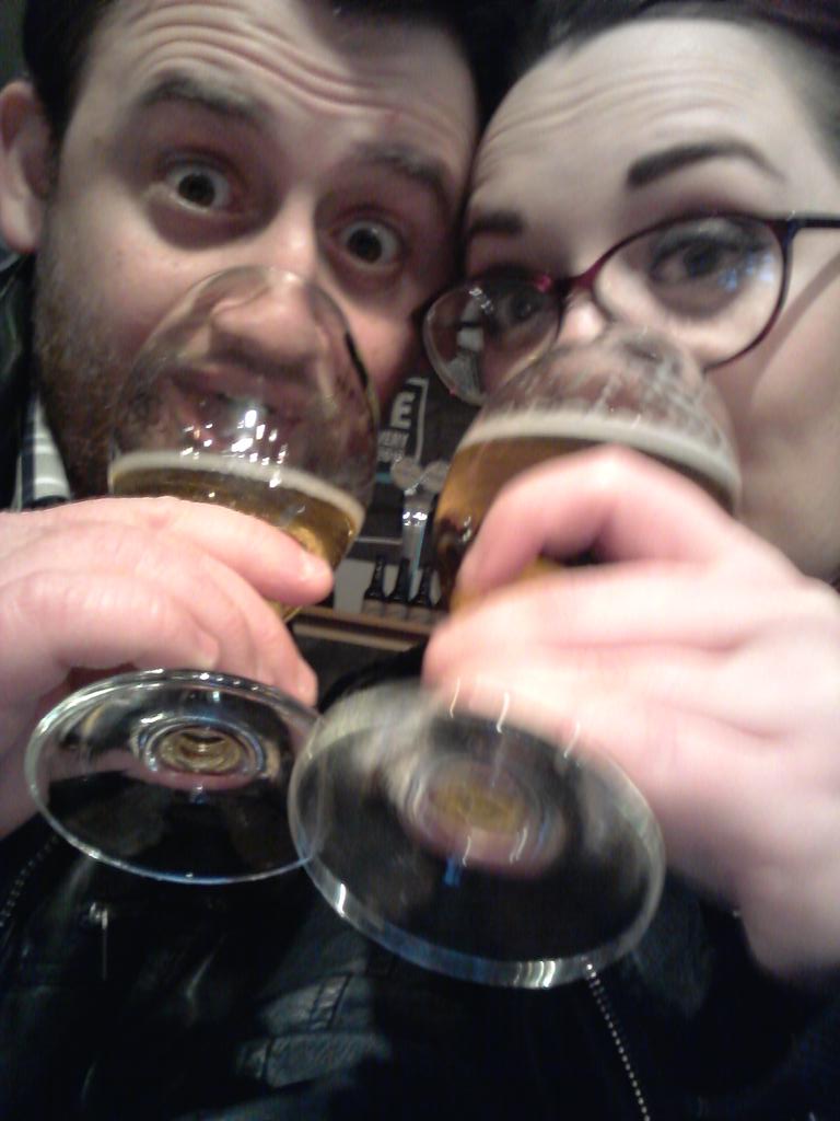 MissBeckyLiz's tweet photo. stancil brewery being too delicious to function  #SIBABeerX https://t.co/s6COEwbdsP