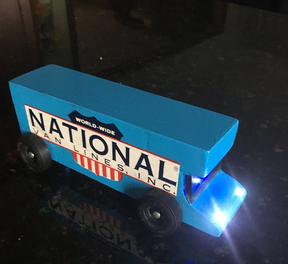 TimHelenthal's tweet image. @AMSACEO @NatVanLines packing up the winning truck for New Orleans!