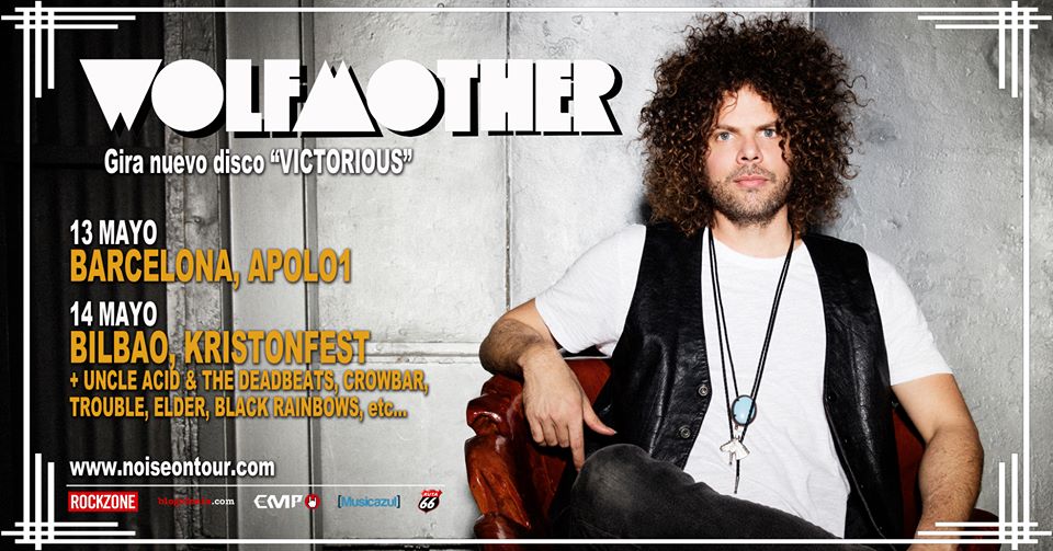 ¡¡WOLFMOTHER estarán por partida doble; en el <a href="/Kristonfest/">Kristonfest</a> y en Barcelona en mayo!! ¿Te lo vas a perder?