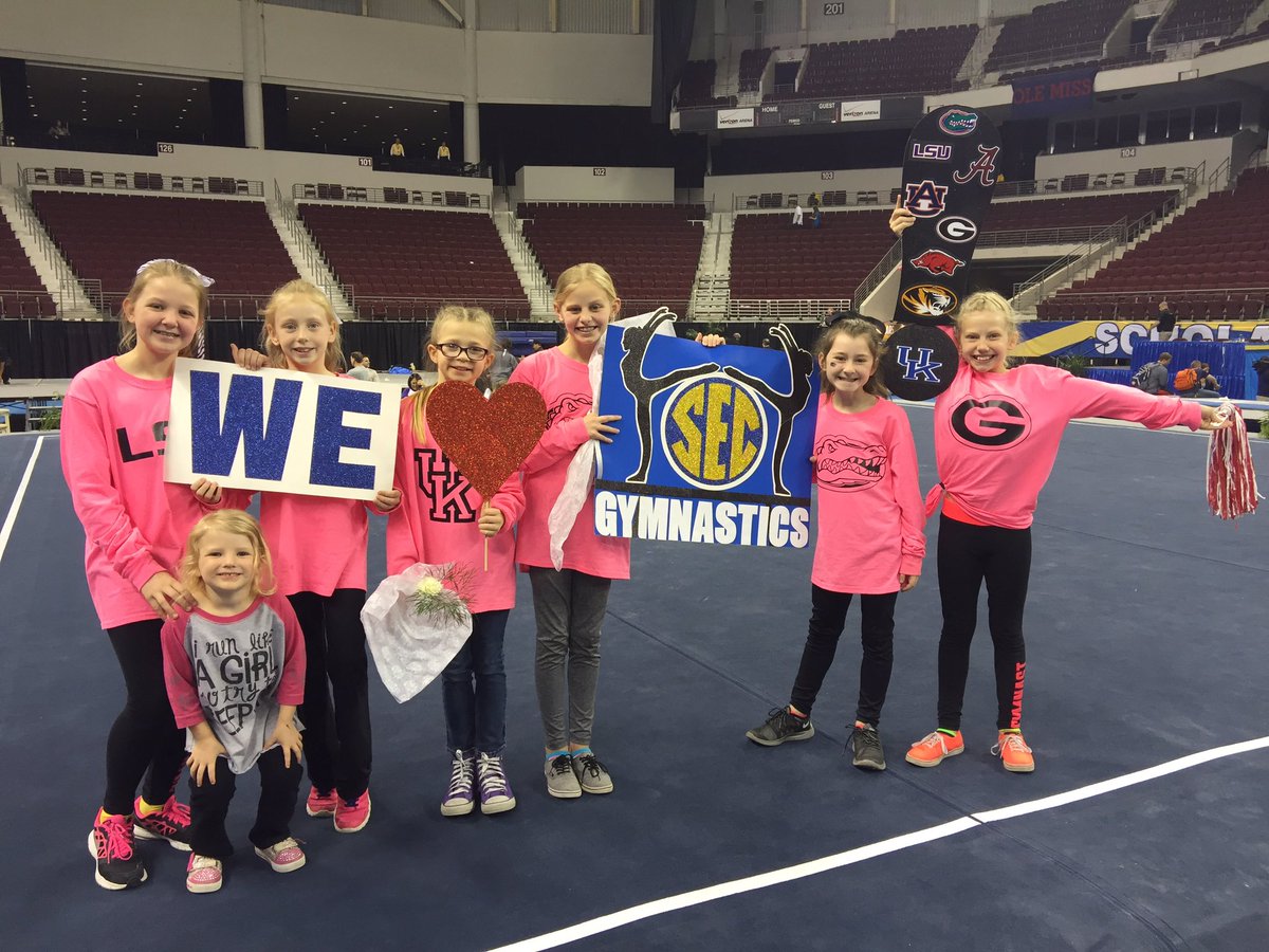 SEC's tweet photo. We love SEC Gymnastics, too! #SECGym16 https://t.co/agPNTCFllm