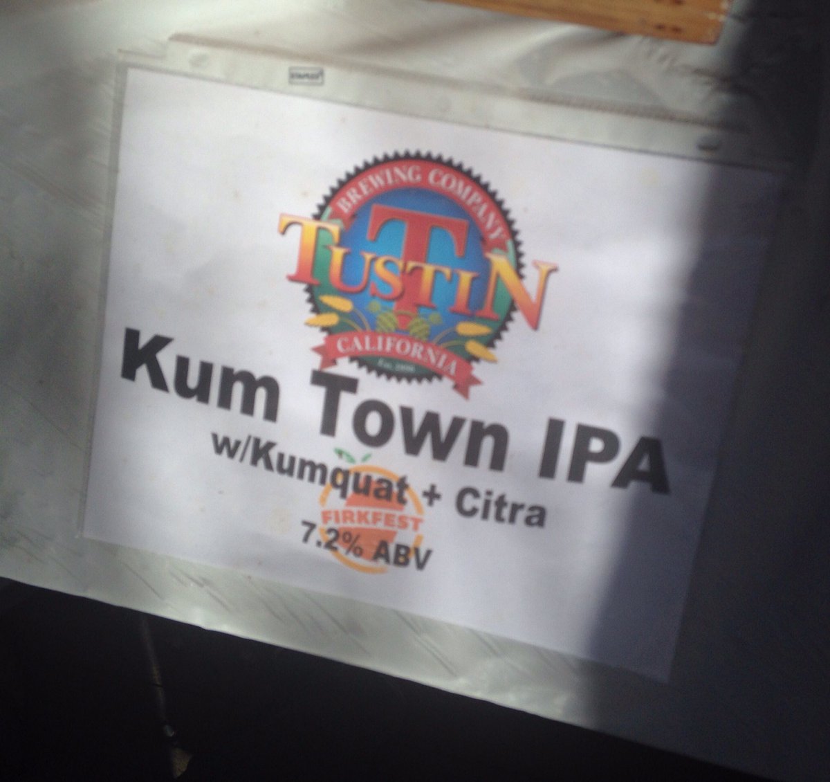 Porterthority's tweet photo. Saw the best name for a beer at @Firkfest today from @TustinBrewery #beer #ocbeer #firkfest #craftbeer https://t.co/tl7IqVYj5A