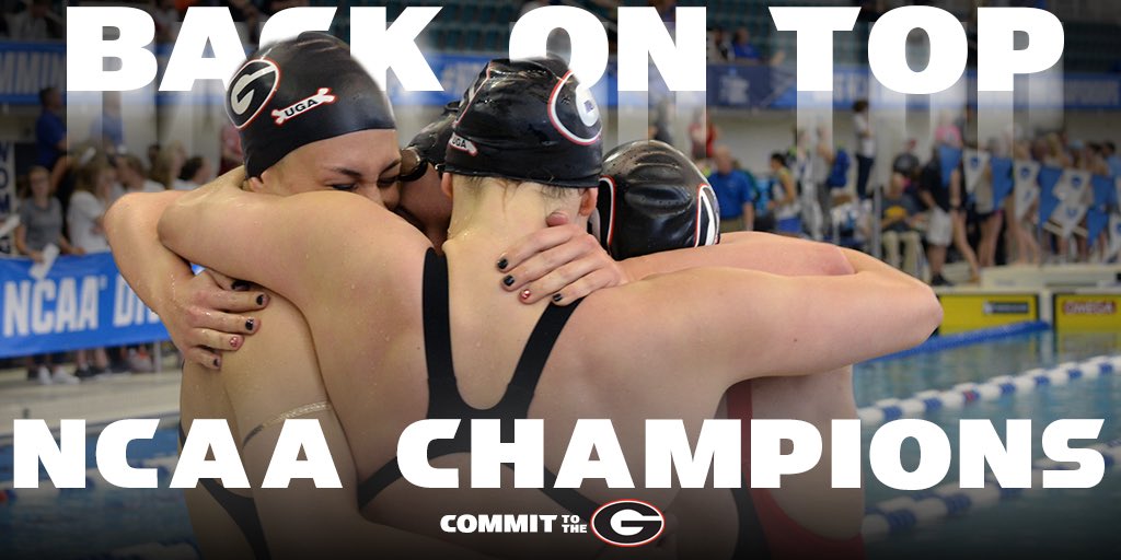 .<a href="/UGASwimDive/">Georgia Swim & Dive</a> has done it! The #Dawgs are your 2016 NCAA National Champions! #RingTheBell