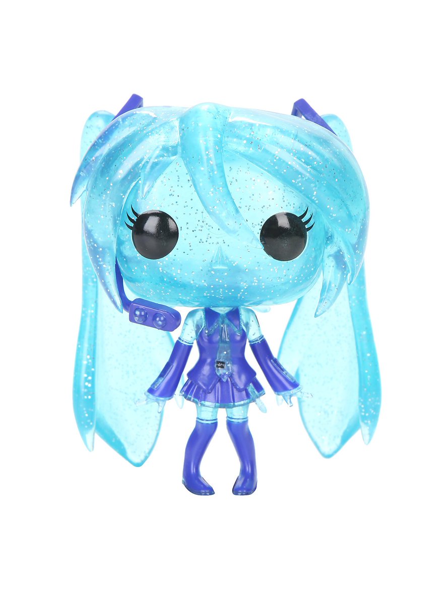 PopFunatics's tweet photo. Stunning Hatsune Miku crystal Pop up on Hot Topic now. :-) #popfunatics #funkopop https://t.co/deKP52xS9f