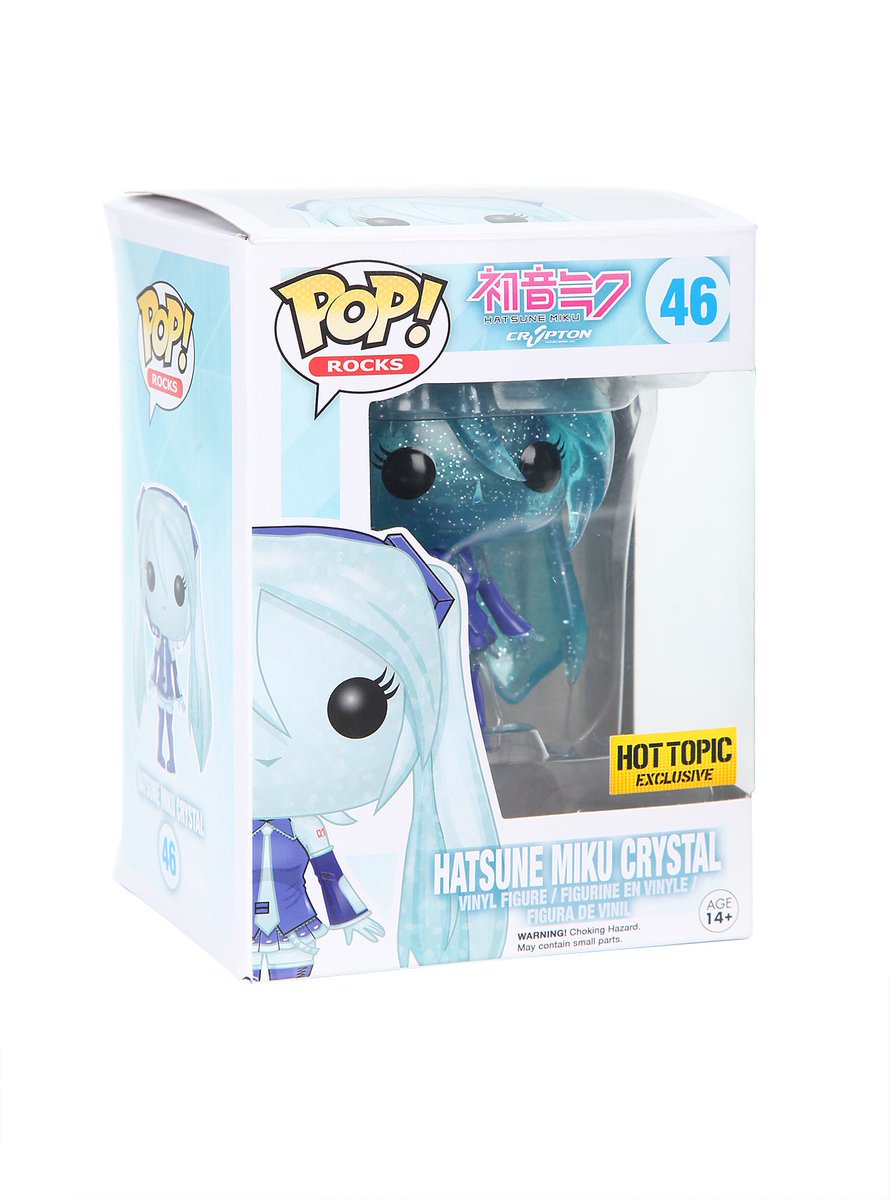PopFunatics's tweet photo. Stunning Hatsune Miku crystal Pop up on Hot Topic now. :-) #popfunatics #funkopop https://t.co/deKP52xS9f