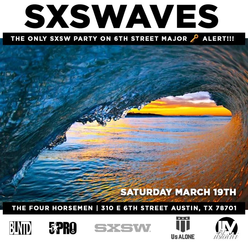 htxmickey's tweet photo. ayo y'all in Austin #SXSWaves
the only SXSW party on 6th street π― https://t.co/vgx6LOtxta