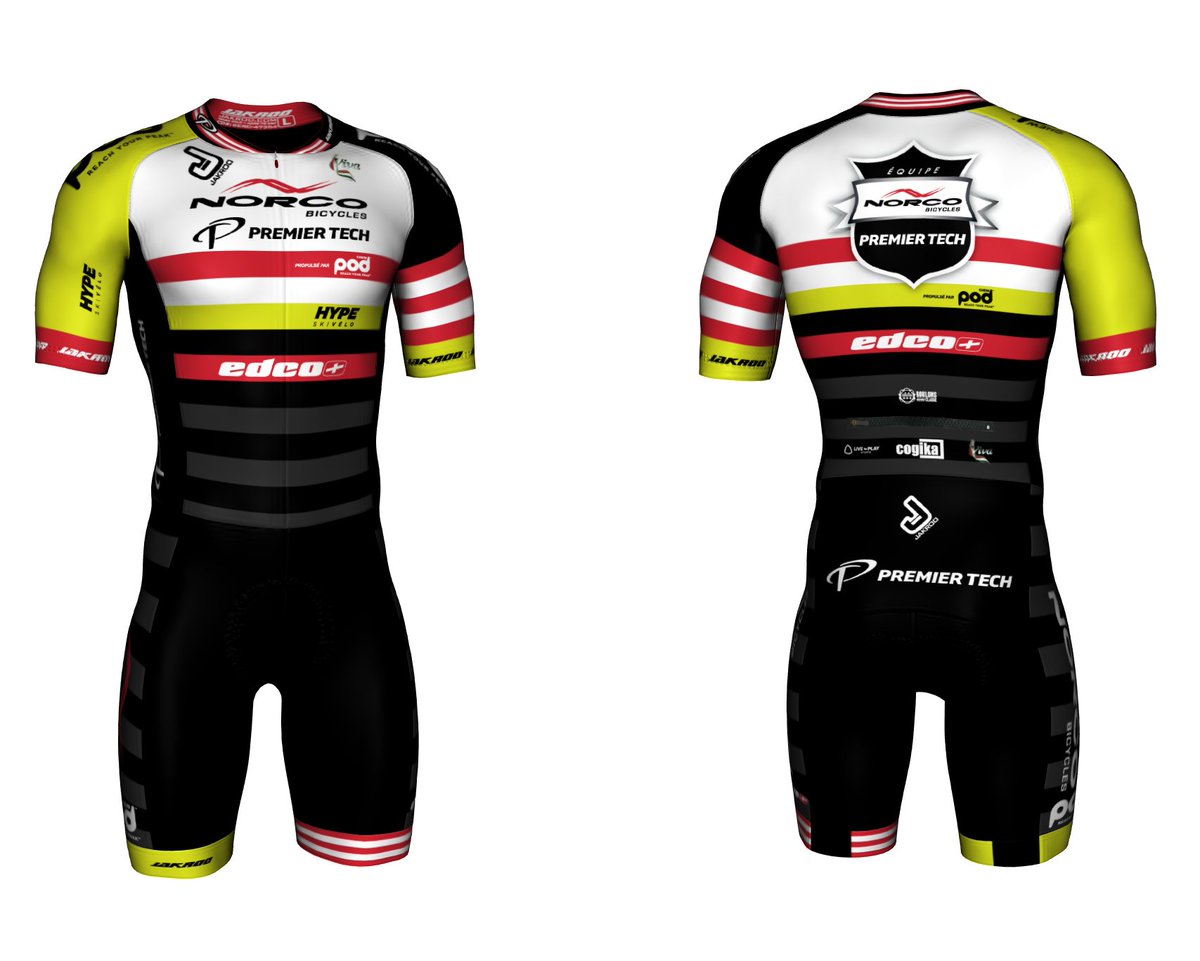 NorcoPTChewPOD's tweet photo. New jersey!!! Thanks @JAKROOUSA @NorcoBicycles @Chewpod @_PremierTech https://t.co/YDGCxZUkG8