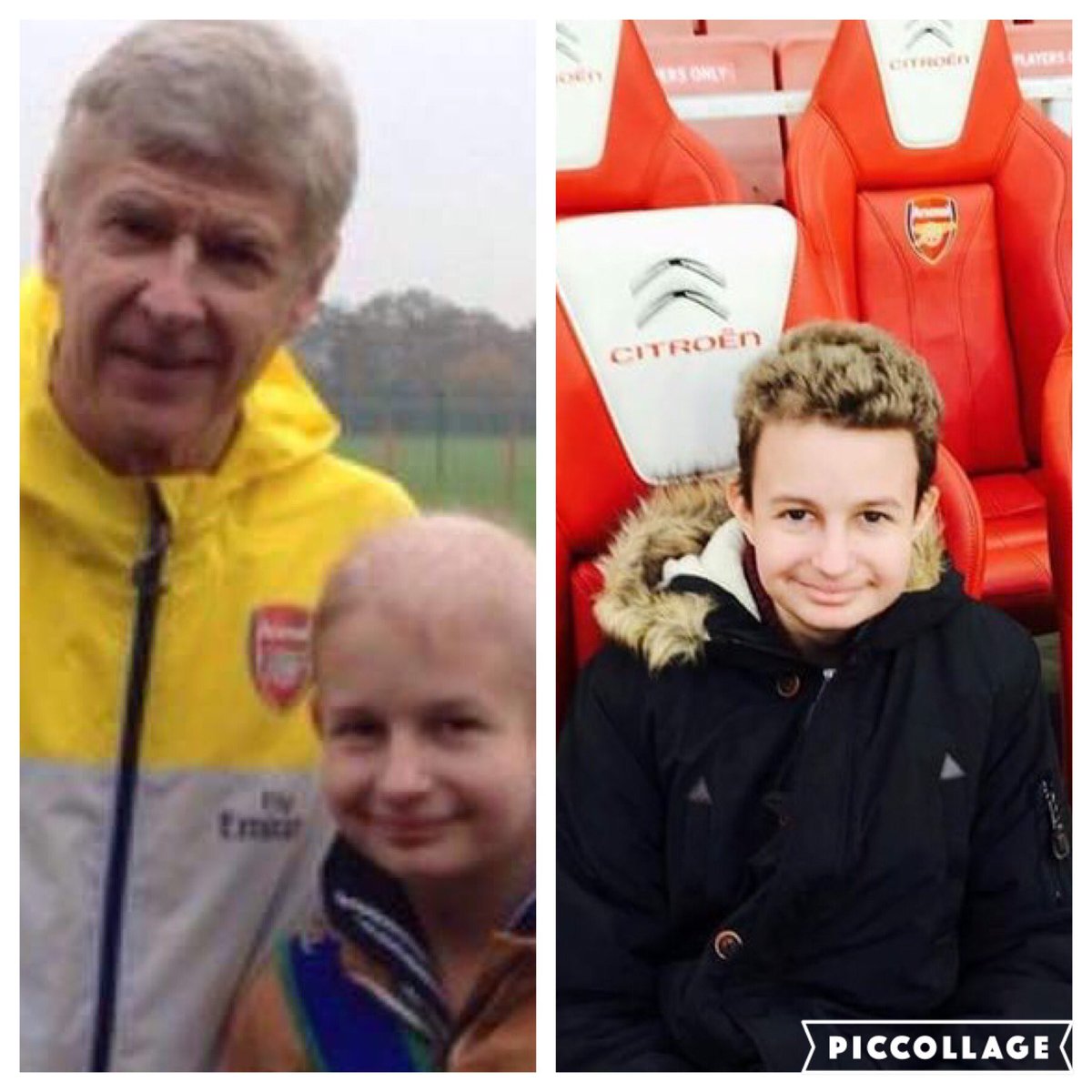 jushand's tweet photo. Pls RT to ask @Arsenal to honour Jake (14) who sadly lost his battle with brain cancer this morning #jakesjourney https://t.co/8KALme14tV