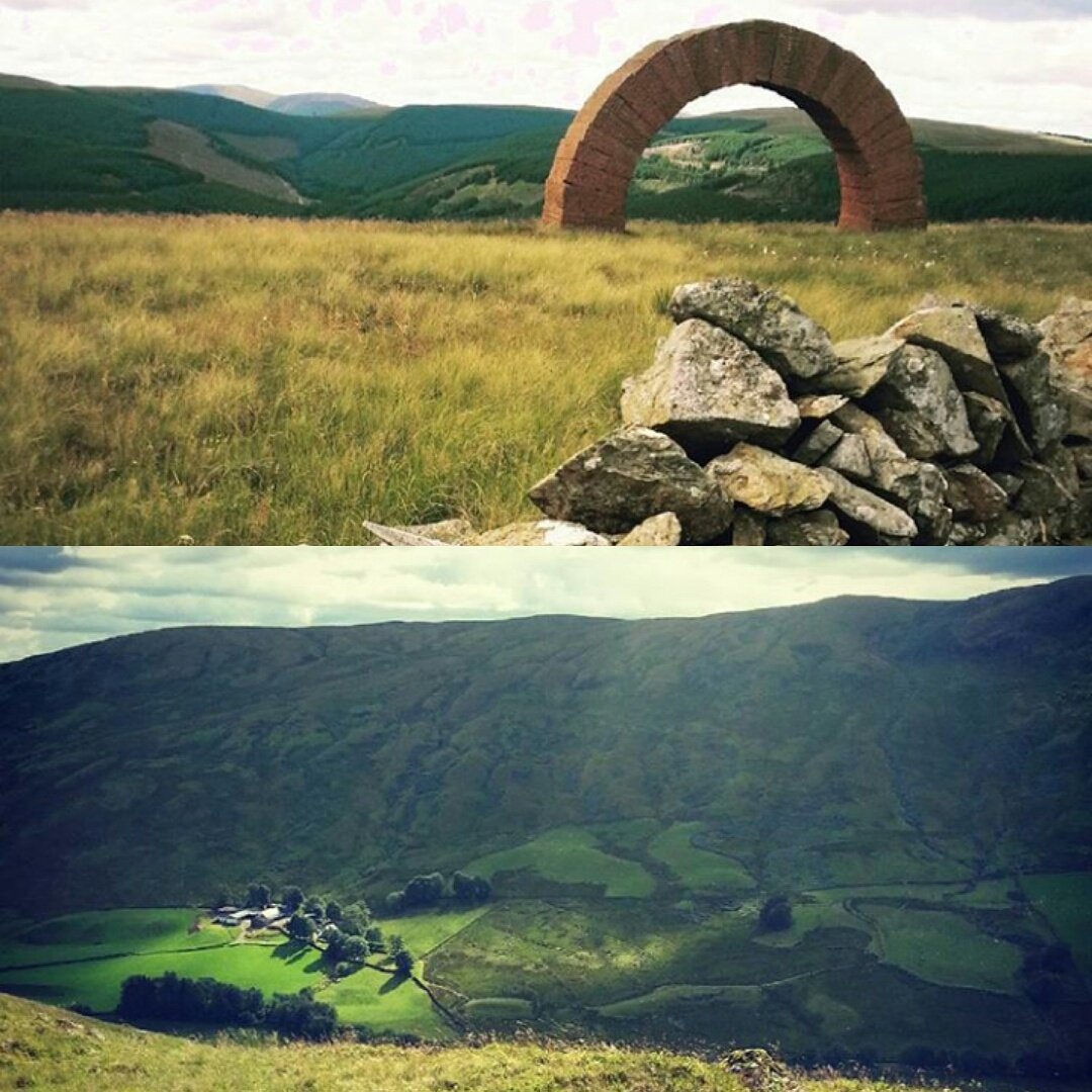 sarahkeeble4's tweet photo. #stridingarches #andygoldworthy #scottish #trekking lovely afternoon spent #dumfries https://t.co/pteMj4tCiI