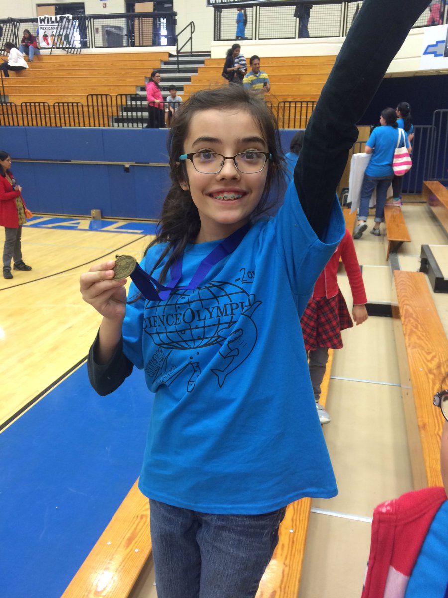 First place in Rock Hound at Science Olympiad!! Yay!!  Way to go Grace!