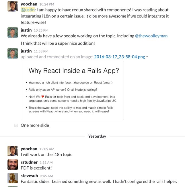 railsonmaui's tweet image. #ReactOnRails slides: slideshare.net/justingordon/r…. Added how to HMR reloading within Rails! github.com/shakacode/reac…