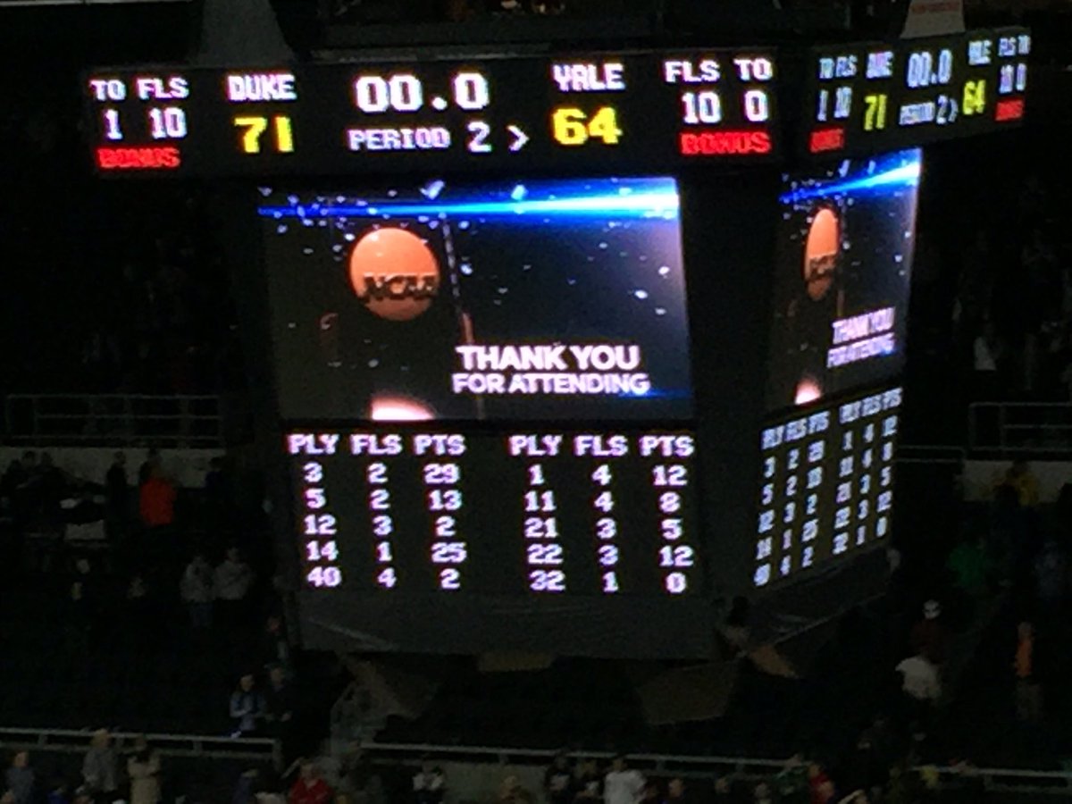 NickfromDuke's tweet image. Made us sweat, but still pulled it out.