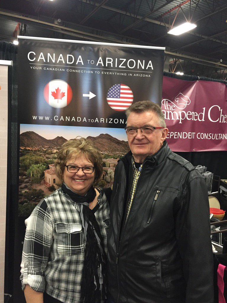canadatoarizona's tweet photo. 2 satisfied @canadatoarizona clients stopped by to say hello today. Great people https://t.co/FHzF8LDZyo