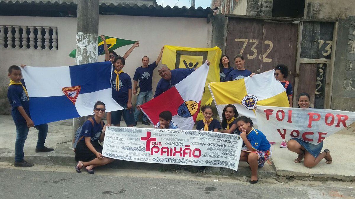 Jovens do litoral paulista impactando com encenações da #PaixaoExtremaUCB #GYD16 #GlobalYouthDay