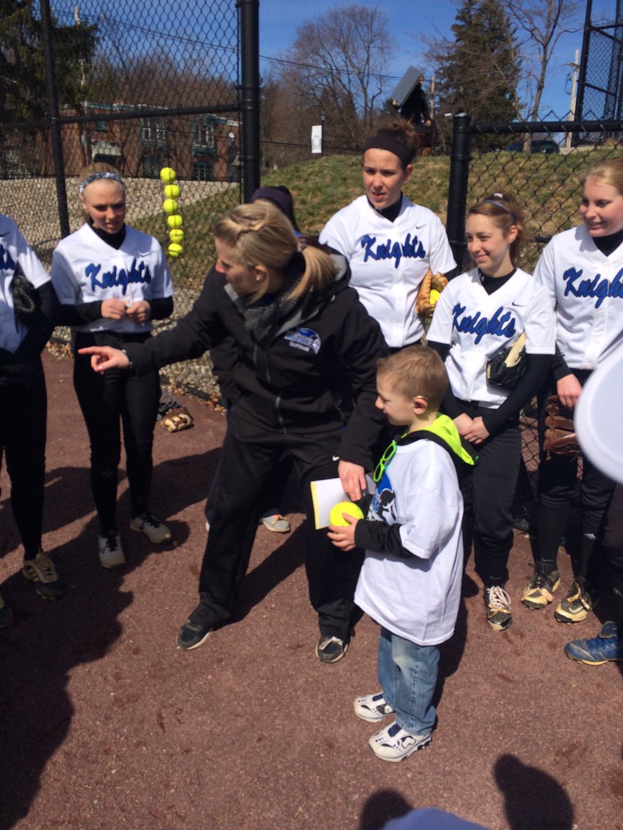 MSMCDM's tweet photo. Today the MSMCDM team invited Joshua Winslow - a cancer survivor- to throw out the first pitch at the softball game! https://t.co/X62X7jntRE
