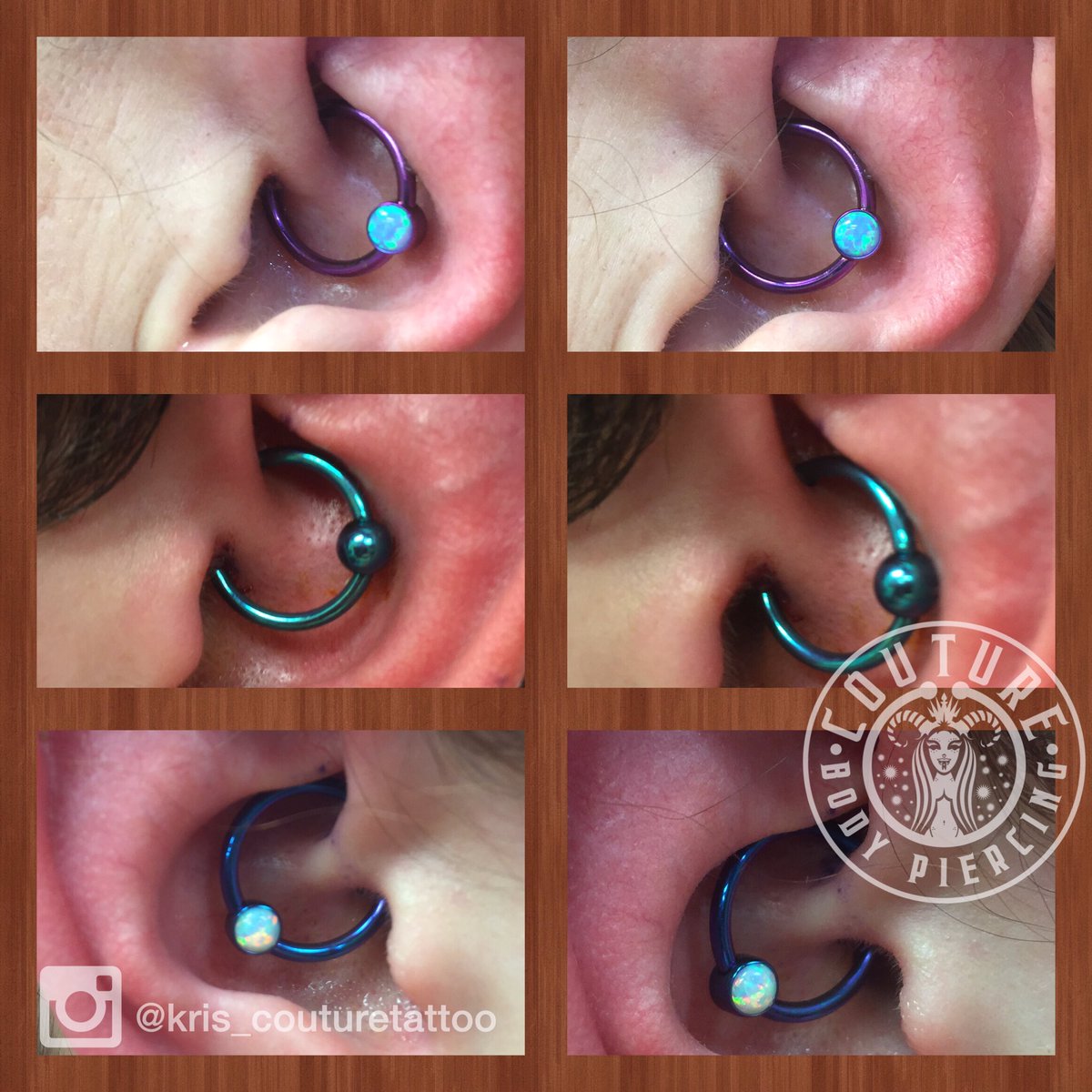couture_kris's tweet photo. Lots of daith piercings. Jewelry from #Anatometal https://t.co/MpqTfLqzgJ