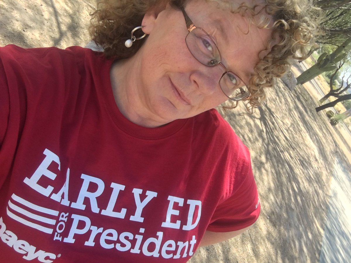 shannakukla's tweet photo. Early Ed for President! #naeyc #earlyedin16 #azaeyc #SAzAEYC https://t.co/Gg70soYxe2