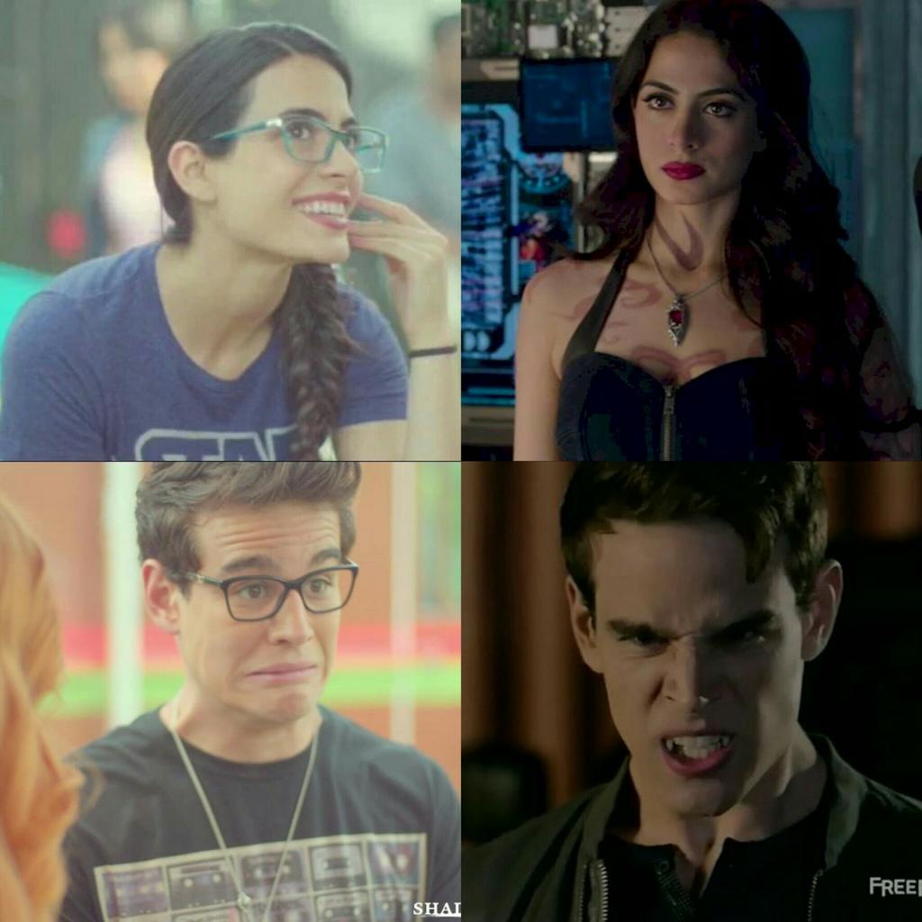 ShadowhuntersJA's tweet photo. Mundo real vs realidad paralela/real world vs parallel reality #simon #izzy  #Sizzy #Shadowhunters #TheWorldInverted https://t.co/rFVBxXnrzF