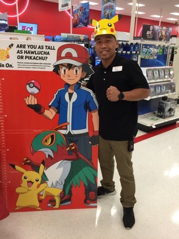 Kids are crazy for Pokemon at T2347 #pikachu #hawlucha