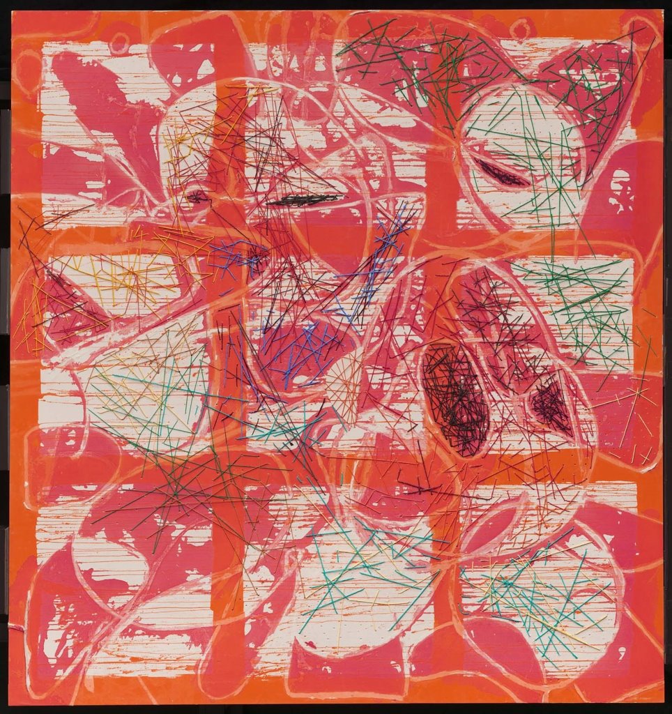 mfaboston's tweet photo. “Paintings are tactile, and the tactile is not separate from the visual,” says #DonaNelson. #5WomenArtists https://t.co/0uME8b4oct