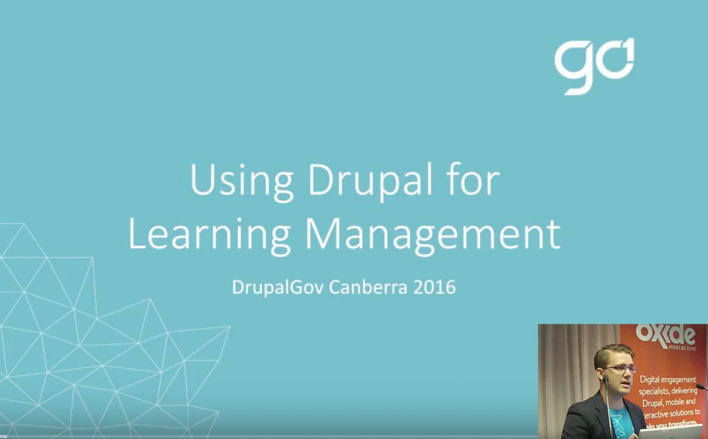 GO1 CEO <a href="/aj_barnes/">Andrew</a> talks about 'Using Drupal for Learning Management' #elearning #drupal ow.ly/ZrDUB