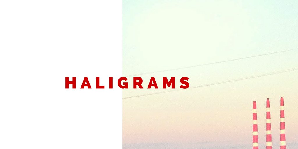 haligrams's tweet image. New logo :)