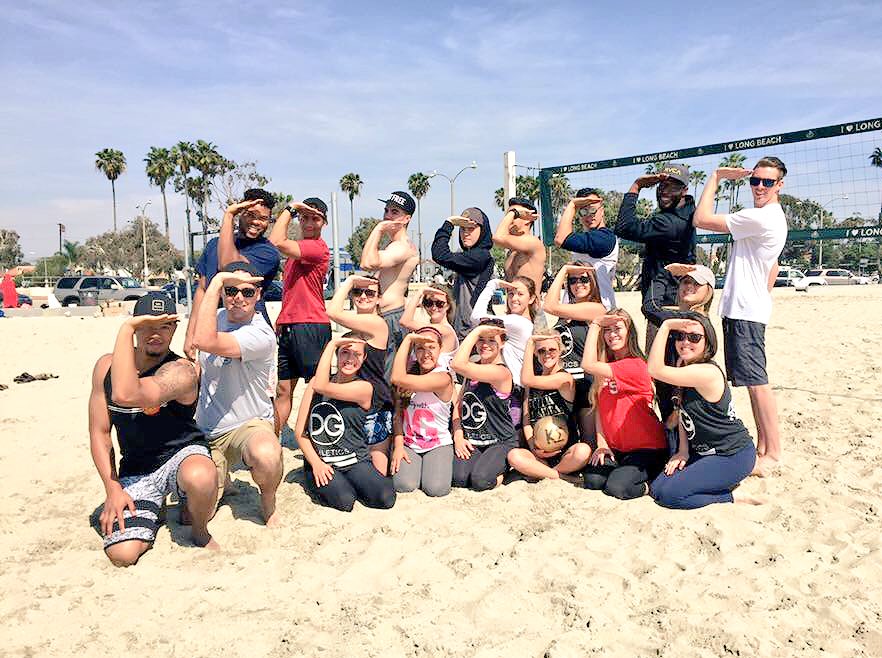 DGCSULB's tweet photo. So stoked to win Kappa Sigma's beach volleyball tournament today! ⚓️☀️🏐 @CSULBkappasigma https://t.co/bK8bAzmdxg