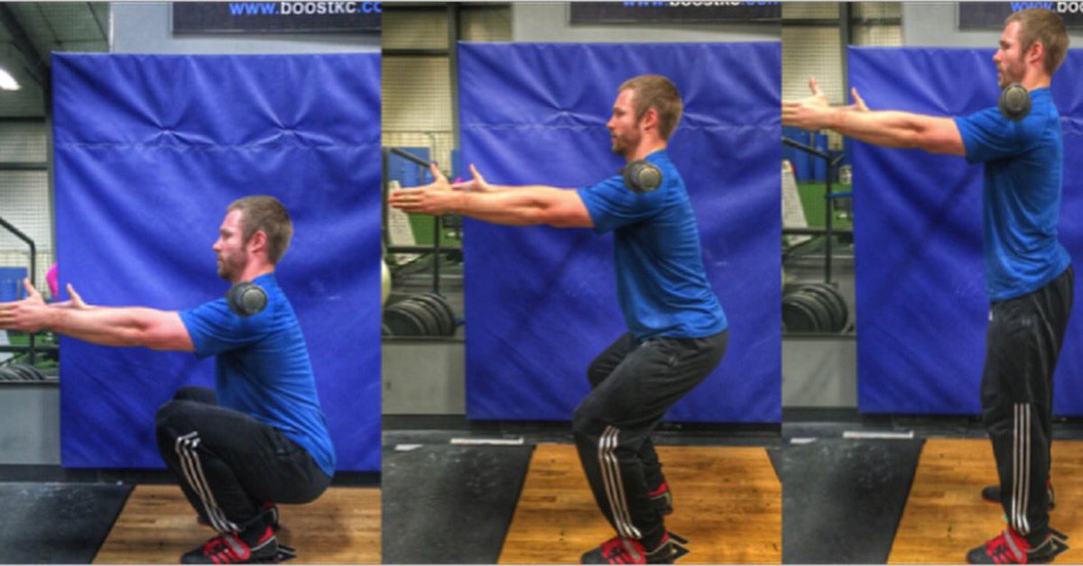 SquatUniversity's tweet photo. The zombie or "no hands" front squat is a great functional tool for improving core stability
https://t.co/nQZ8DwjmJW https://t.co/Vb5JJGQWlz