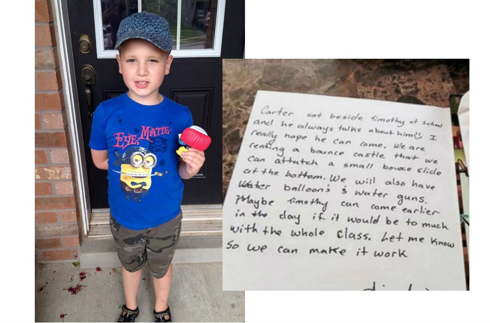 Prepare for an ugly cry: Mom moved to tears by touching birthday invitation for autistic son ow.ly/ZFT9u