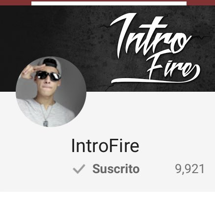 Soyalerios's tweet photo. Falta super poquito para que @Intro_fire llegue a los 10K suscriptores
Y si le ayudamos entre todos?💪 https://t.co/aOHVlHaP9u