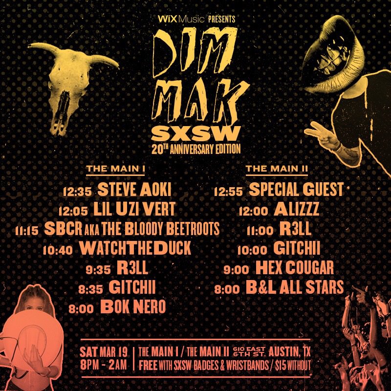 2nite will be lit @dimmak 20yr party! Bringing the crew + dropping new @LilUziVert x Aoki collab tracks! #WixMusic https://t.co/LBhfpvMMQm