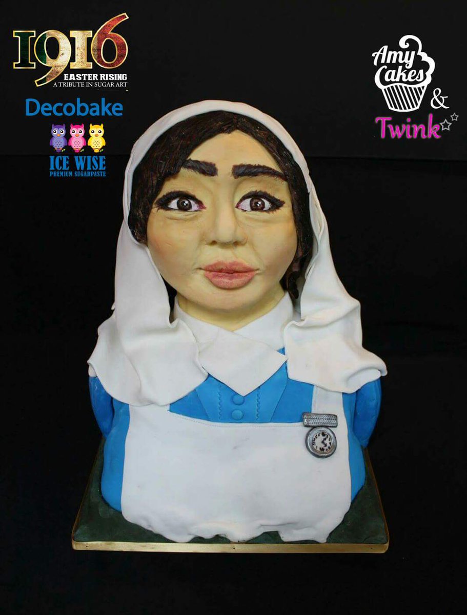 1916cake_collab's tweet photo. Edible Art Exhibition @DecobakeIreland  #1916cakes #1916easterrising #NurseOFarrell https://t.co/yEMDcmvWOH