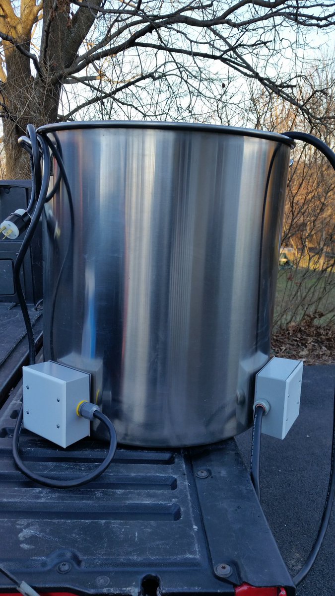 clermontbrewing's tweet photo. More power for the brew kettle https://t.co/O8AfM1dqC3