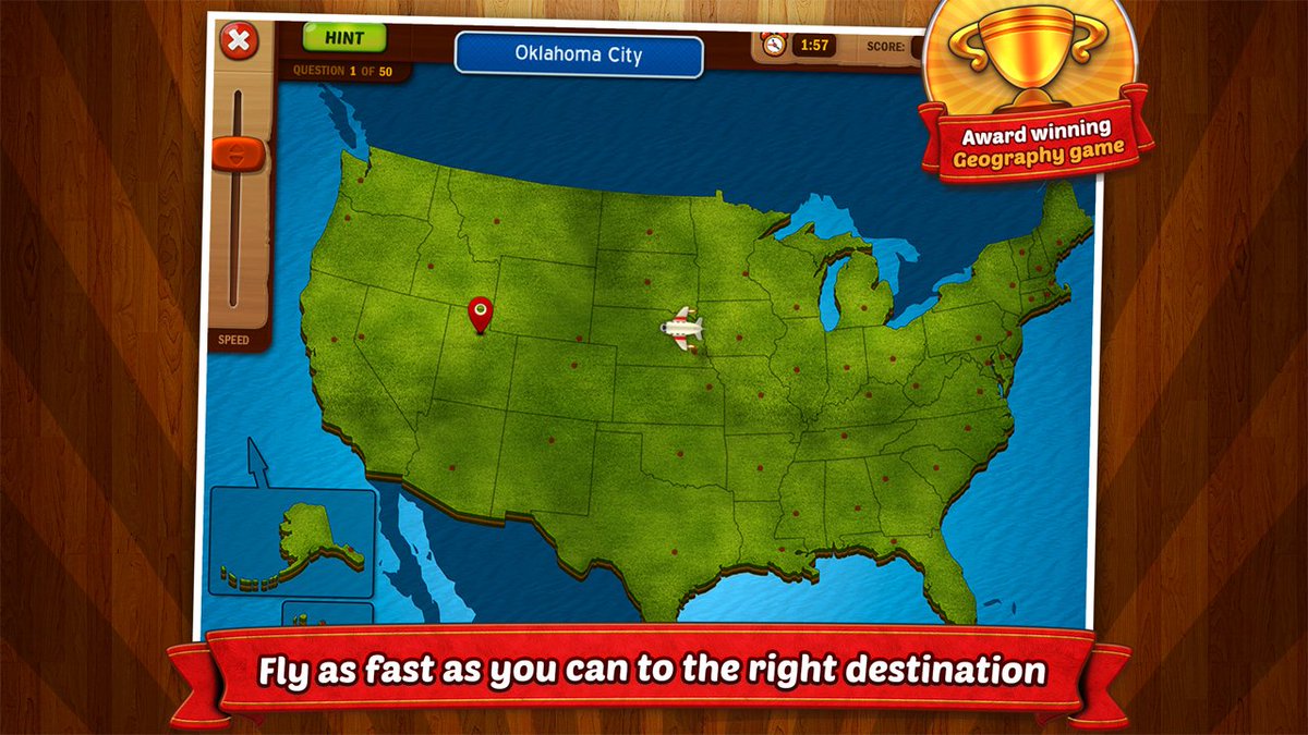 TopoMonkey's tweet image. Award winning Geography #app GeoFlight USA is now FREE on Google Play! Learning made fun! play.google.com/store/apps/det…