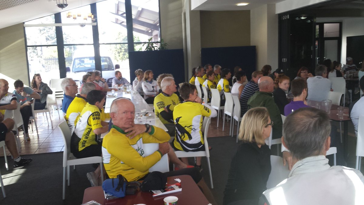 AudaxOz's tweet photo. Presentations at Wagga Wagga #oppy16 https://t.co/g8uKld9msw