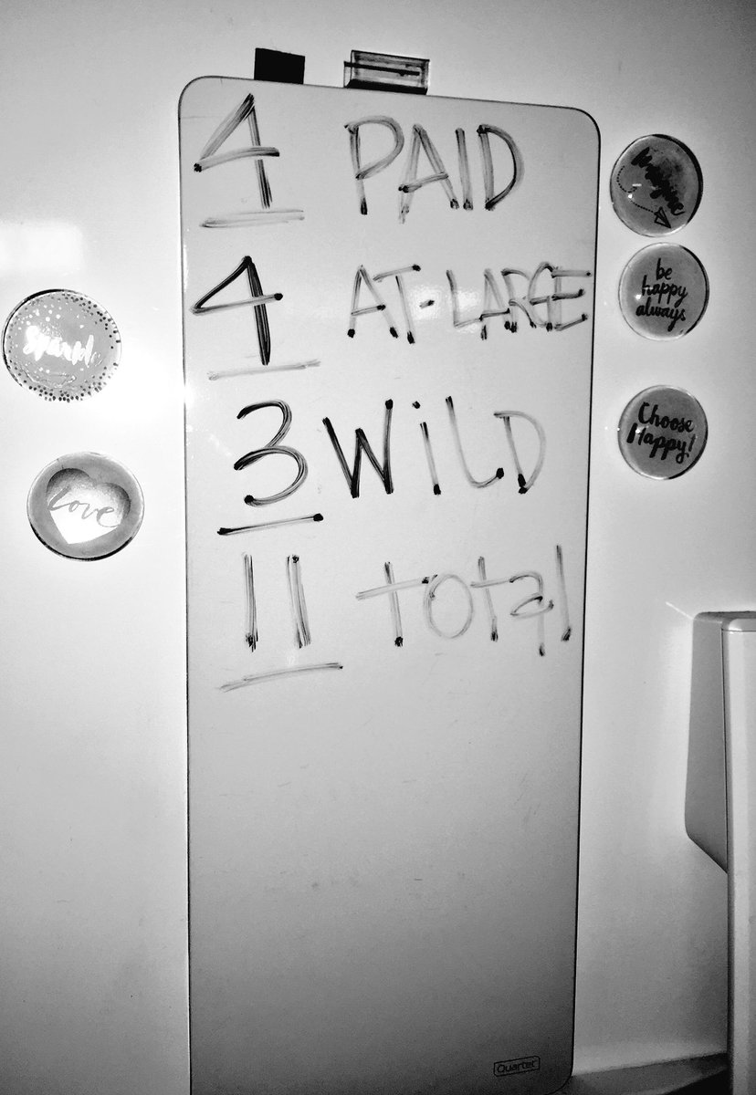 kjstepone's tweet photo. Had to update mine and @S1Mallory whiteboard.. @steponeallstars #11total #TeamStep1 #youmeUS 💜❤️💛🗻🌎 https://t.co/Iwnt896b17