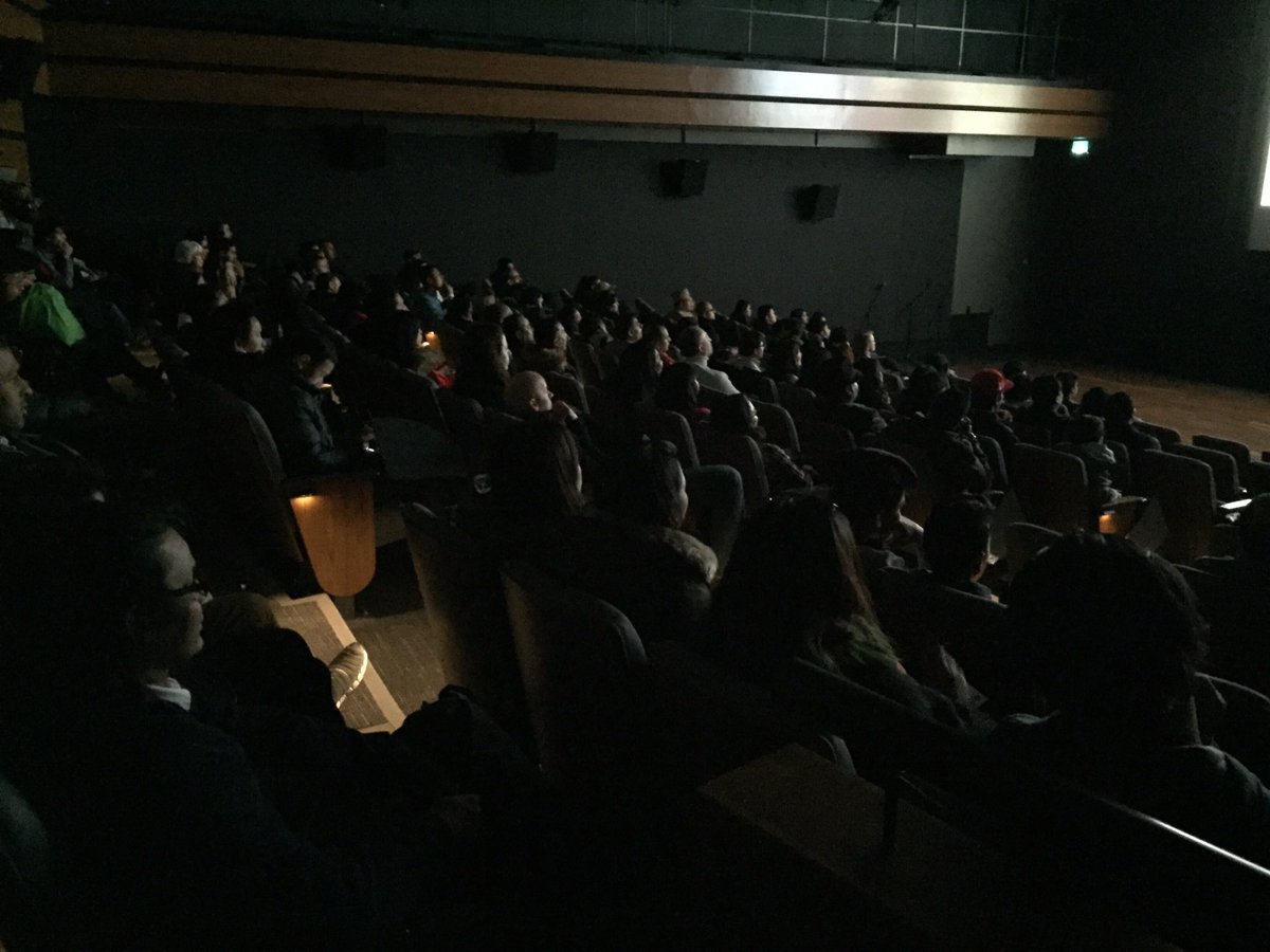 TNFFCanada's tweet photo. Great attendance at Day 1 of #TNFF2016 @innistownhall. Tommorrow @ Noel Ryan Auditorium, supported by @SaugaMuseums https://t.co/1KDdLdAqGB
