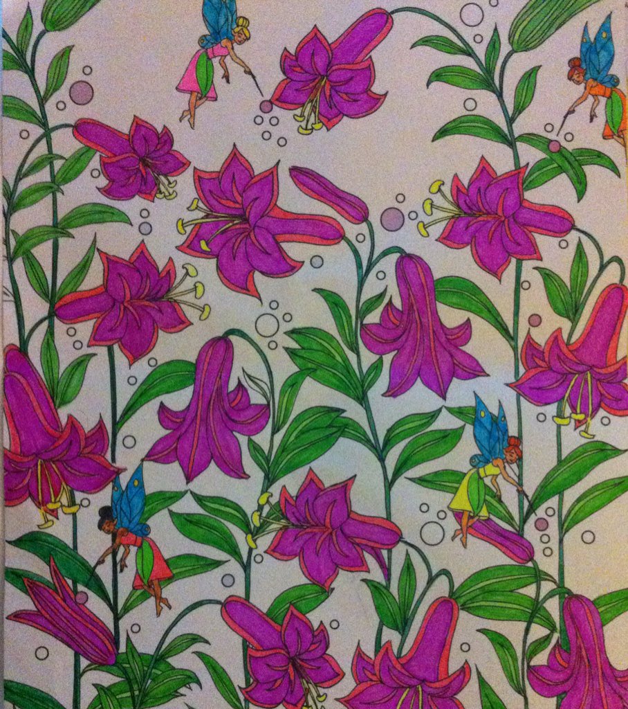 NannouCoolGirl's tweet image. I've just finished my last creation...😁 #ColorZen 👌😌