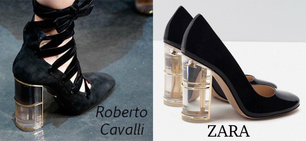 danasalmo's tweet photo. Only people who know fashion will realize how #Zara shoes are a cheap attempt to copy high end brands!why! #shame 🙀 https://t.co/yN6Q5C0du9