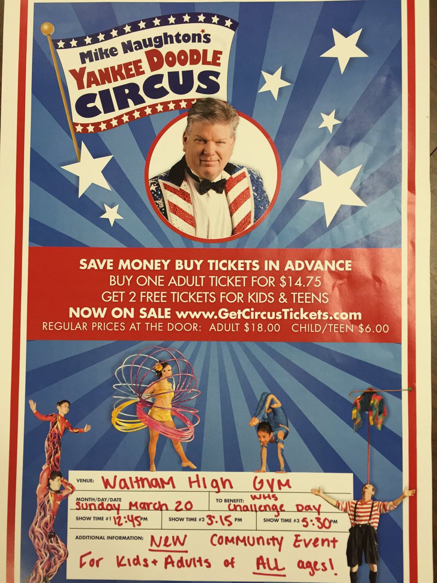 MrsBrennanWPS's tweet photo. Circus TOMORROW! Pre-sale prices available @ https://t.co/C8zw74eq0U until 11:30pm 2nite! @BurkeBren @ngonzalezSAC https://t.co/qkEAwK4EpP