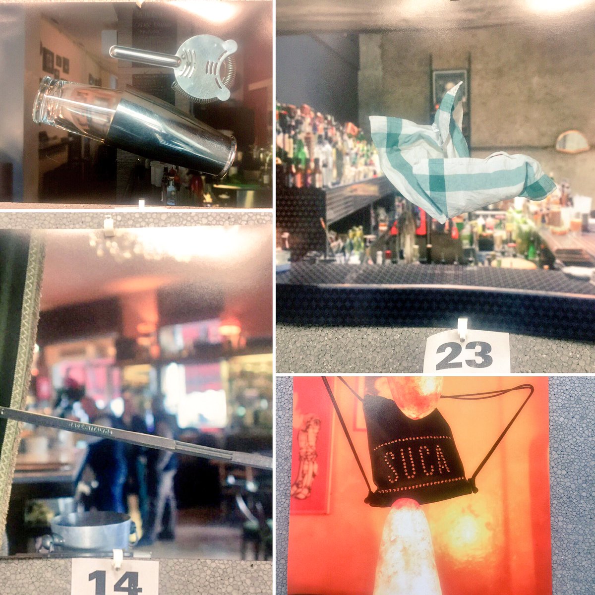 SandraBi's tweet photo. Istantanee dei bar milanesi #ZeroDesignFestival #zdf4. Domani maratona di barman ➡️ Plastic 👾 https://t.co/mVbGvrvQ34