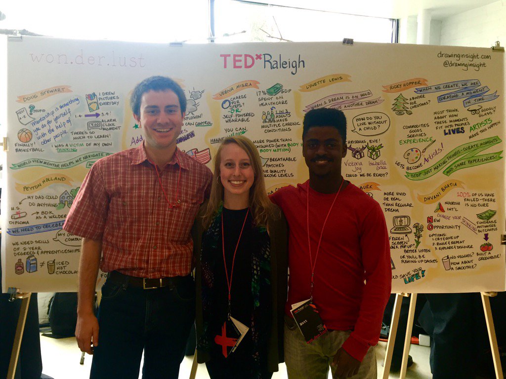 Had a blast at <a href="/TEDxRaleigh/">TEDxRaleigh</a> today! Talented speakers &amp; a friendly audience. Already pumped for next year!