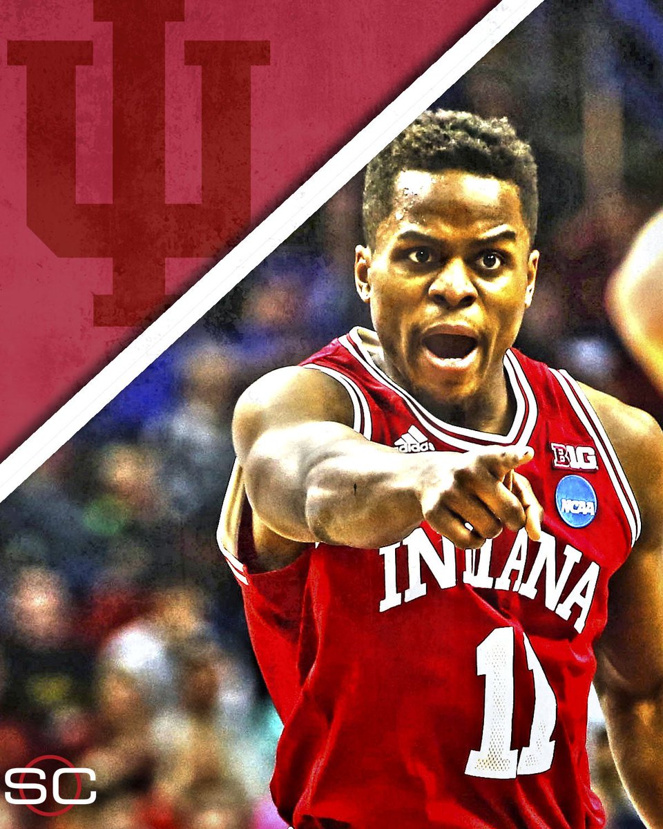 SportsCenter's tweet image. Hoosiers are on to the #sweet16! 

5 Indiana takes care of business vs 4 Kentucky, 73-67.
