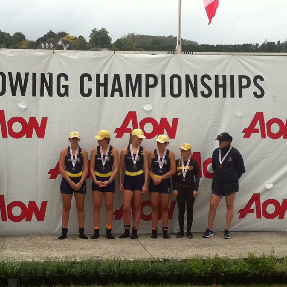 EGGSRowing's tweet photo. Well done to our U18 4 Bronze! #NISSC @karapirorowing #proud https://t.co/60Rd7KZL0S