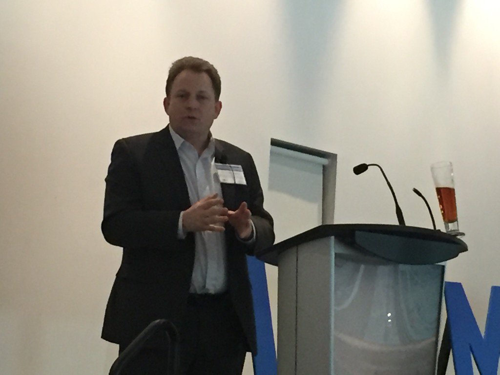 FDimanche's tweet photo. Dr. Gibbs @HTMRyerson on "sticking your neck out" and leadership for students @HTMRyerson @TRSMRyersonU #HTMC2016 https://t.co/lcgFT1a213