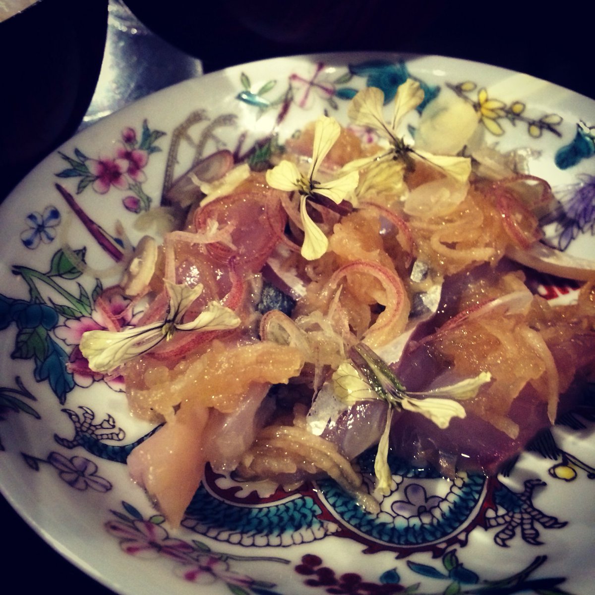 Beautiful dishes <a href="/tata_eatery/">TĀ TĀ EATERY</a>'s Newman Arms residency - *almost* too pretty to eat!